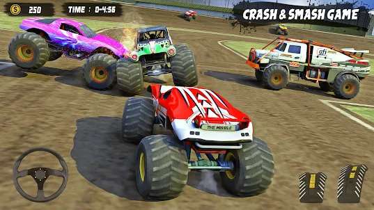 Game aksi 3D dengan truk monst