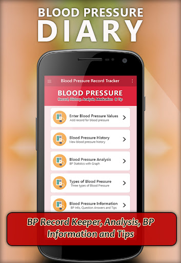 Blood Pressure Diary Screen 3