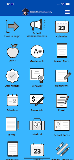 Android application Desoto Christian Academy screenshort