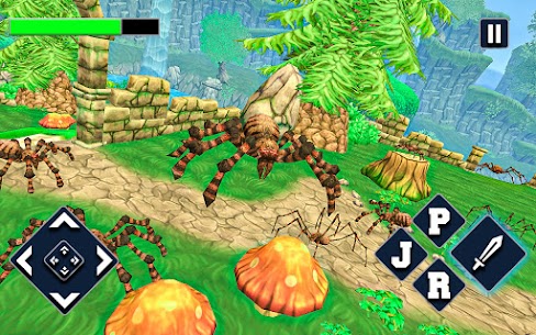 Free Spider Survival   Jungle simulator 3d game 3