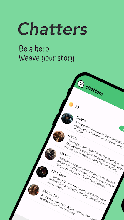 Chatters: Make Your Own Story - 1.7.6 - (Android)