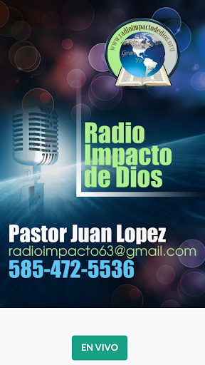 Radio Impacto de Dios Screenshot 1 - AppWisp.com