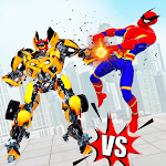 Cover Image of Download Robot Transform Vs Superhero  APK
