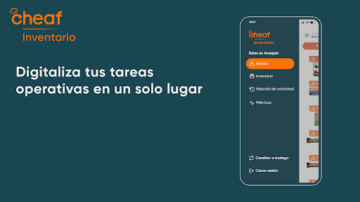 Cheaf Inventario Screen 3