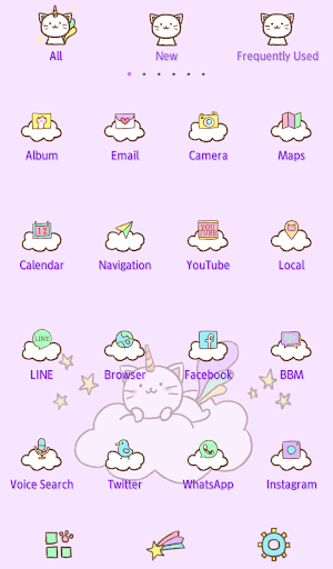 Caticorn Theme +HOME Screen 3