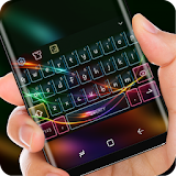 Neon Laser Colorful Light Keyboard Theme icon