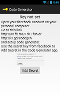 screenshot of Code Generator