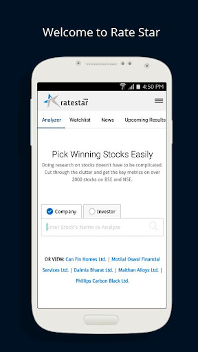 Android application RateStar screenshort