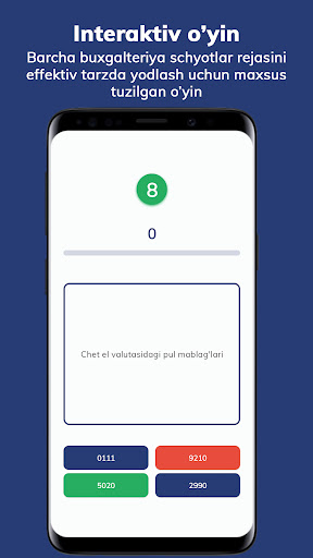 Buxgalteriya schyotlar rejasi Screen 2