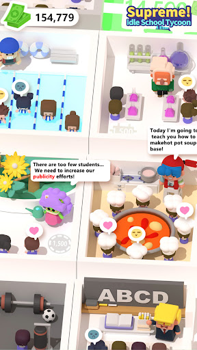 Supreme! Idle School Tycoon Screen 3