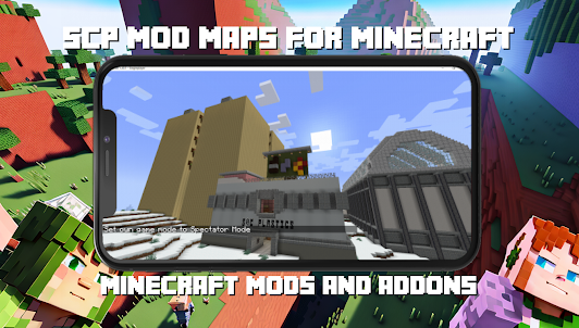 SCP mod maps for Minecraft
