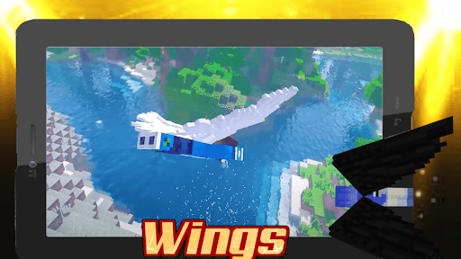 Wings Mod for Minecraft PE 1