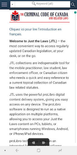 Just The Laws - Canada Screen 3