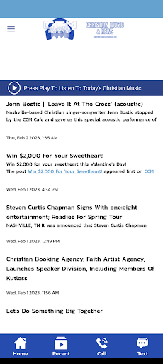 Android application CCM Magazine screenshort