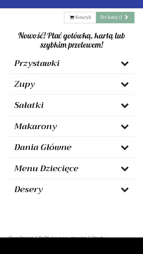 Android application Pałac Dąbrówka screenshort