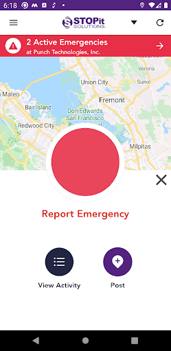 Android application STOPit Notify screenshort