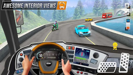1 bus driving sim games pro +, Apps