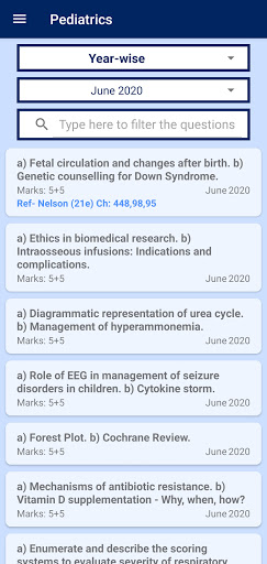 DNB Qbank - Pediatrics Screen 2
