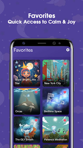 Screenshot of GLY: Learn to Meditate | Kids