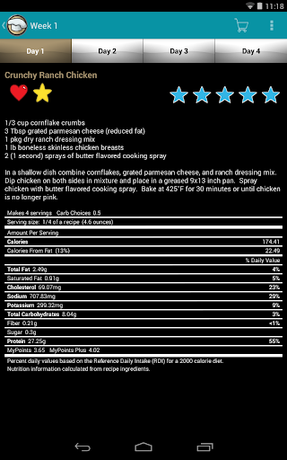 My Family Meal Planner Light