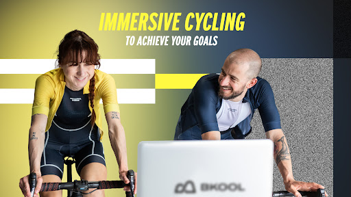 Screenshot of BKOOL Cycling: indoor training