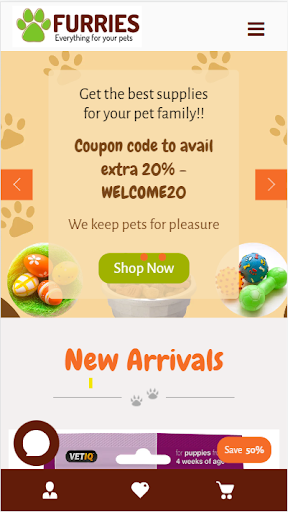 Android application Furries screenshort
