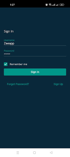 Android application Hungers Driver App screenshort
