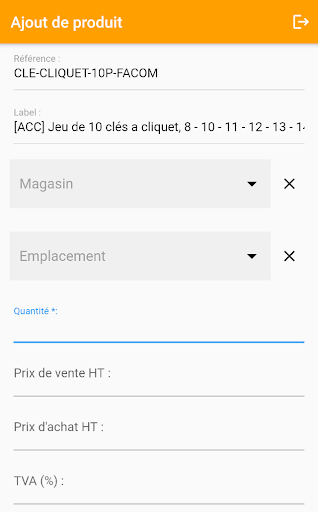 GSE-Web | Stock et inventaires Screen 3