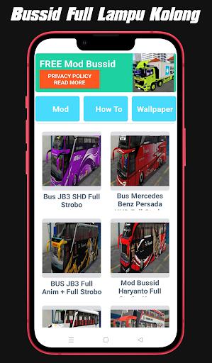 Bussid Mod Full Lampu Kolong