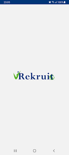 Android application vRekruit screenshort