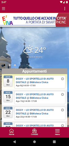 Android application Bressanone screenshort
