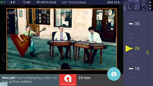 Vista previa de la aplicación