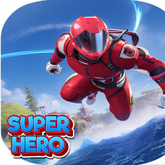 Flying Hero Man icon