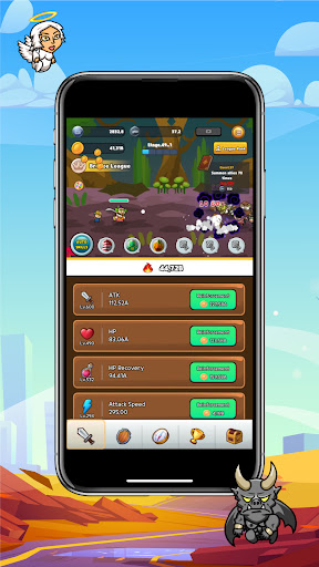 Android application Infinity Square screenshort