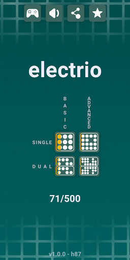 Android application Electrio screenshort