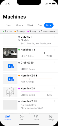 Android application Smart Factory screenshort