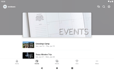 Screenshot image