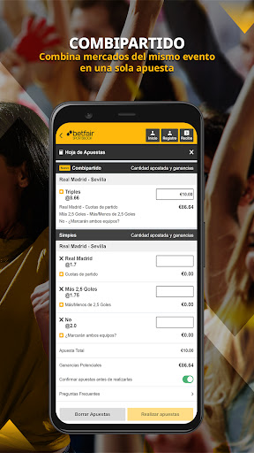 Betfair Sportsbook Apuestas Screen 2