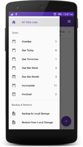 ToDo List Screen 2