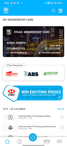 IIT Alumni Singapore Screen 3