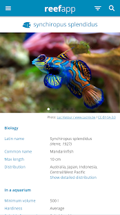 Reef App - Encyclopedia
