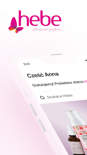 Android application Hebe - zdrowie i piękno screenshort