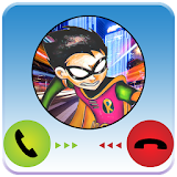 Fake Call Teen From Titans Go icon