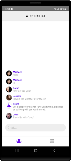 Firechat Screen 3