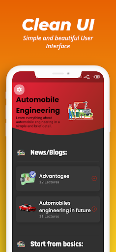 Screenshot of Learn Automobile Engineering