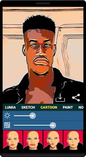 caricature maker - face app Screenshot