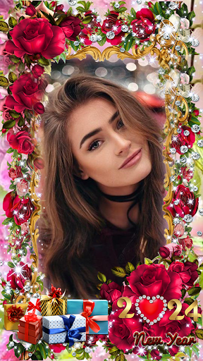 New Year Photo Frame 2024
