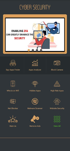 Android application Anti Spyware Detector & Camera screenshort