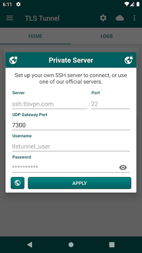 TLS Tunnel - Free and Unlimited VPN  screenshots 6