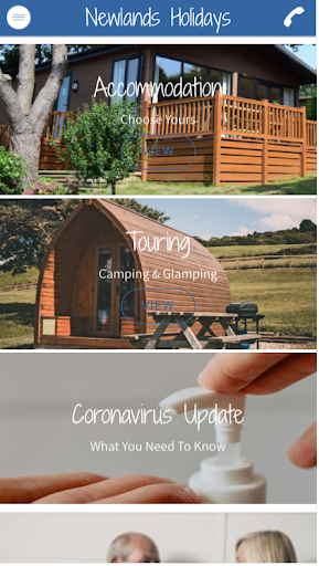 Newlands Holidays Screen 2
